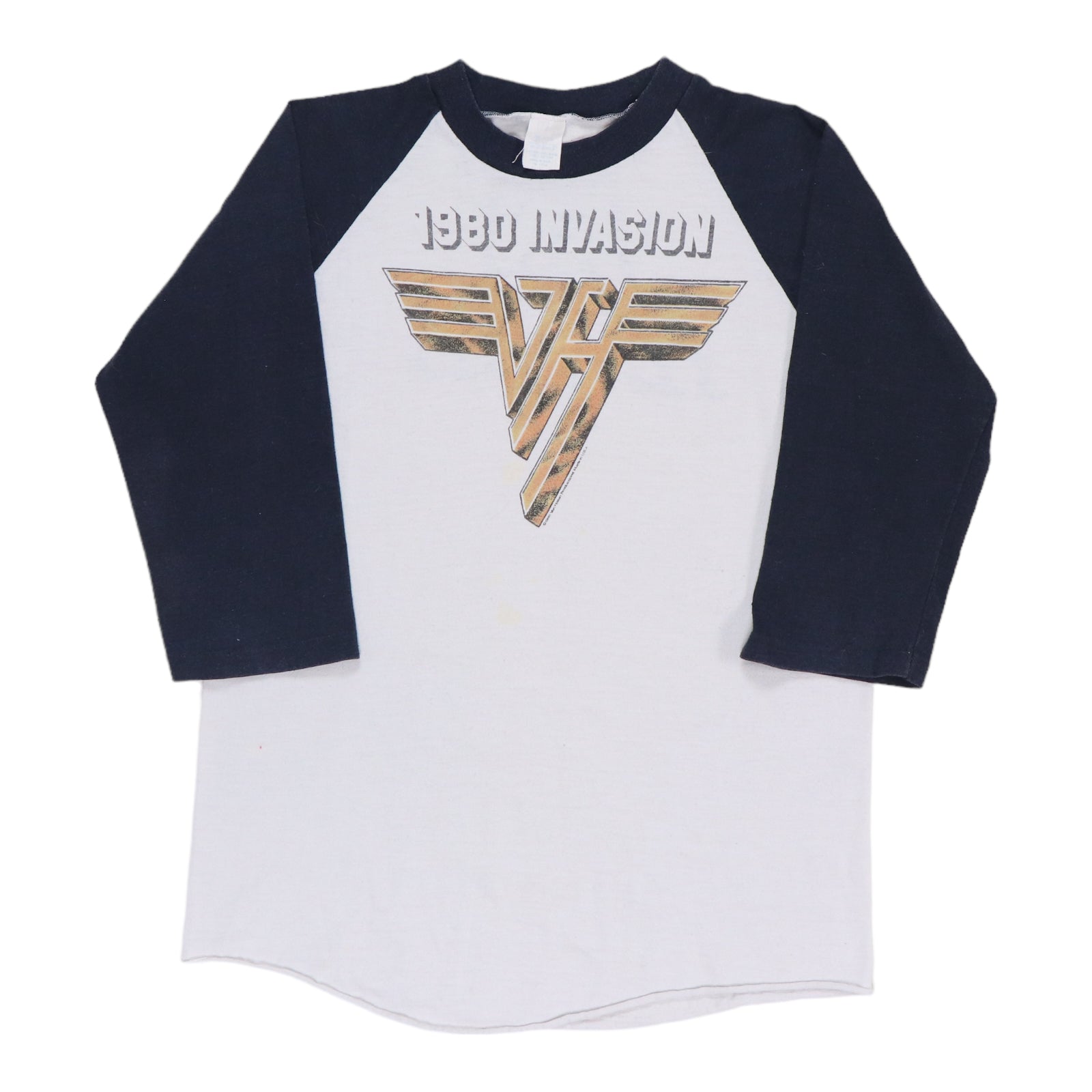 1980 Van Halen Invasion Tour Jersey Shirt | Authentic Vintage