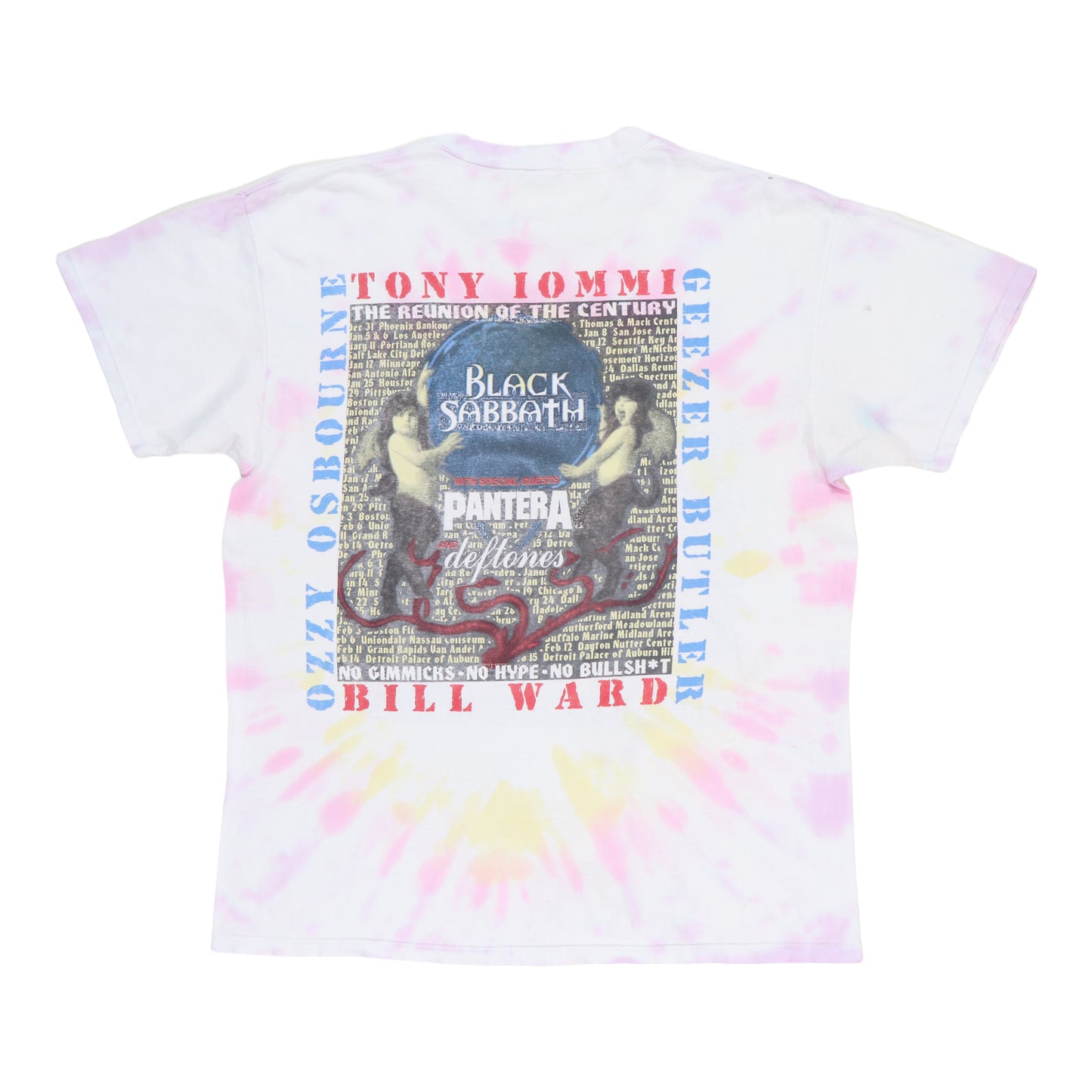 1999 Black Sabbath Tie Dye Tour Shirt