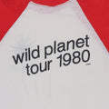 1980 B-52's Wild Planet Tour Jersey Shirt