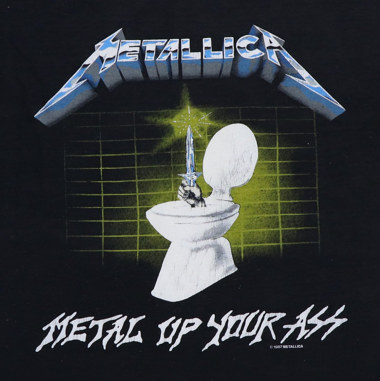 1987 Metallica Metal Up Your Ass Shirt