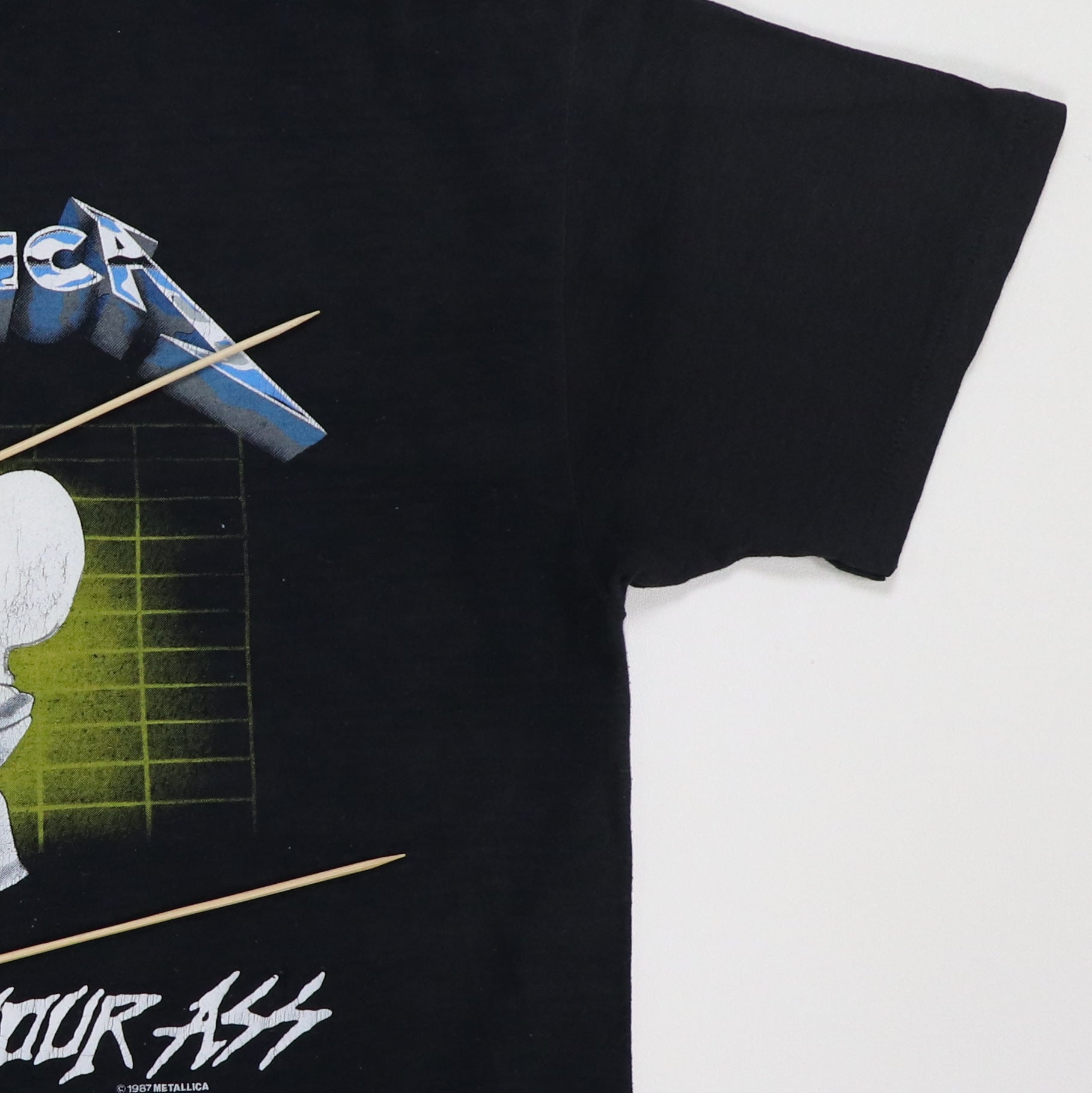 1987 Metallica Metal Up Your Ass Shirt | Authentic Vintage Tee
