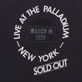 1979 Twisted Sister Palladium Concert Shirt