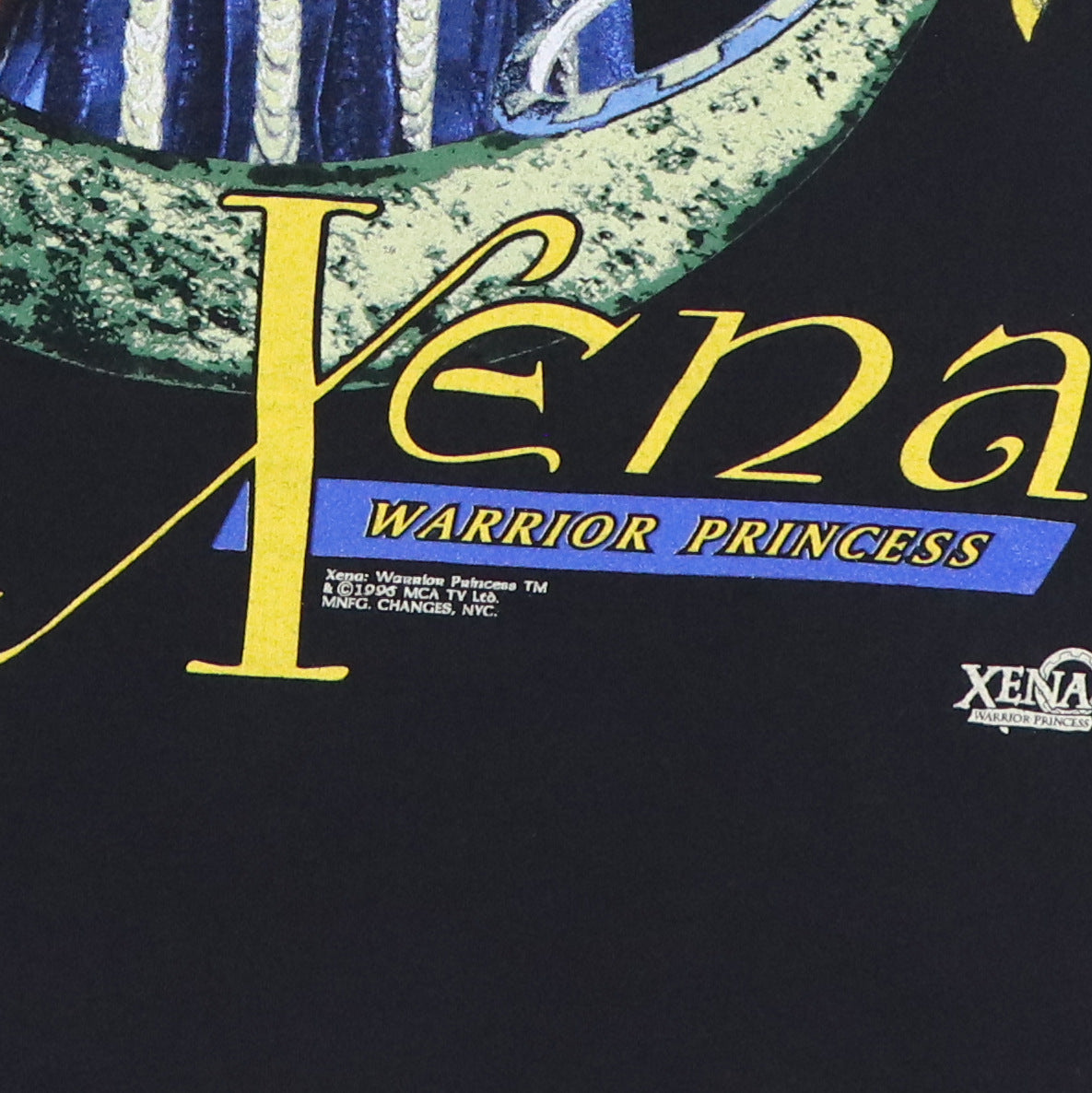 ダイネーゼ THERMO TEE LS 中古 1996 Xena Warrior Princess Shirt | Authentic Vintage Tee