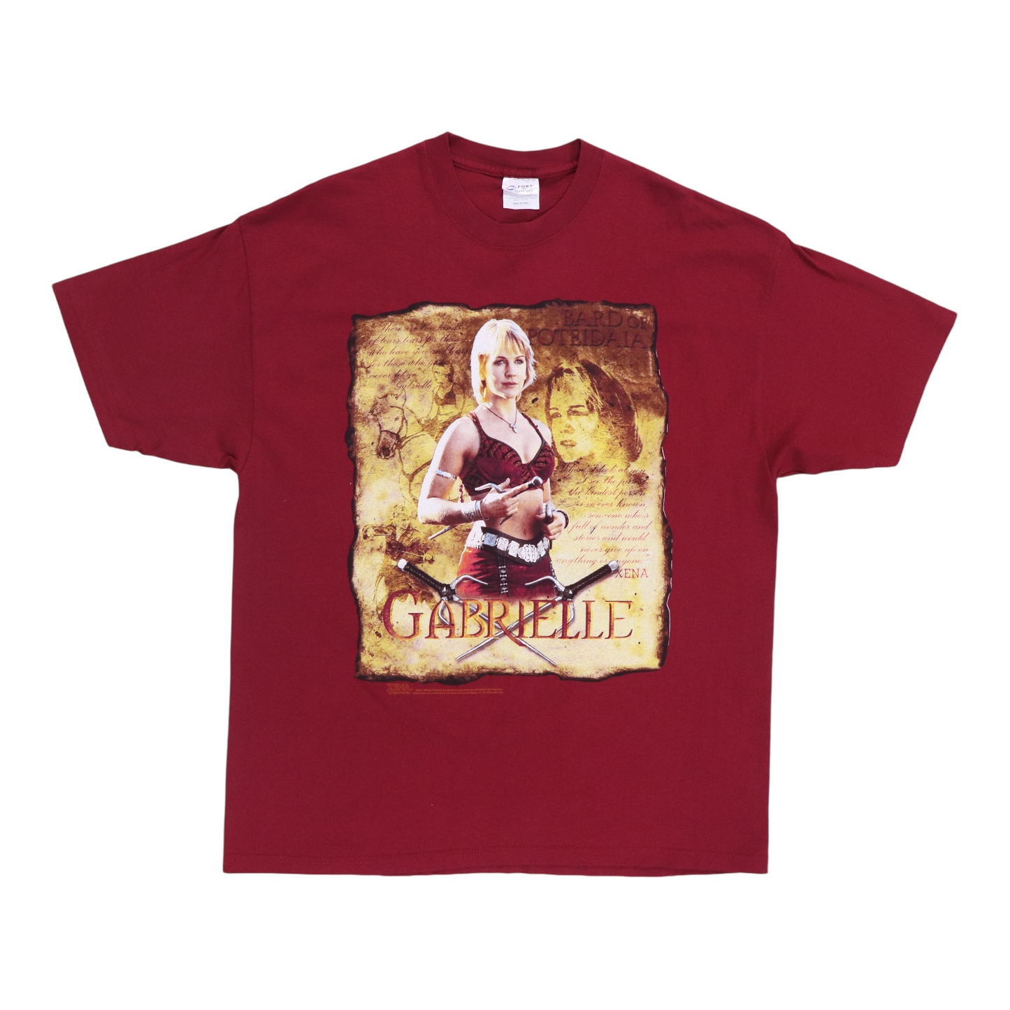 一番人気物 Original vintage 1990s Gabrielle Xena Warrior Princess Shirt トップス