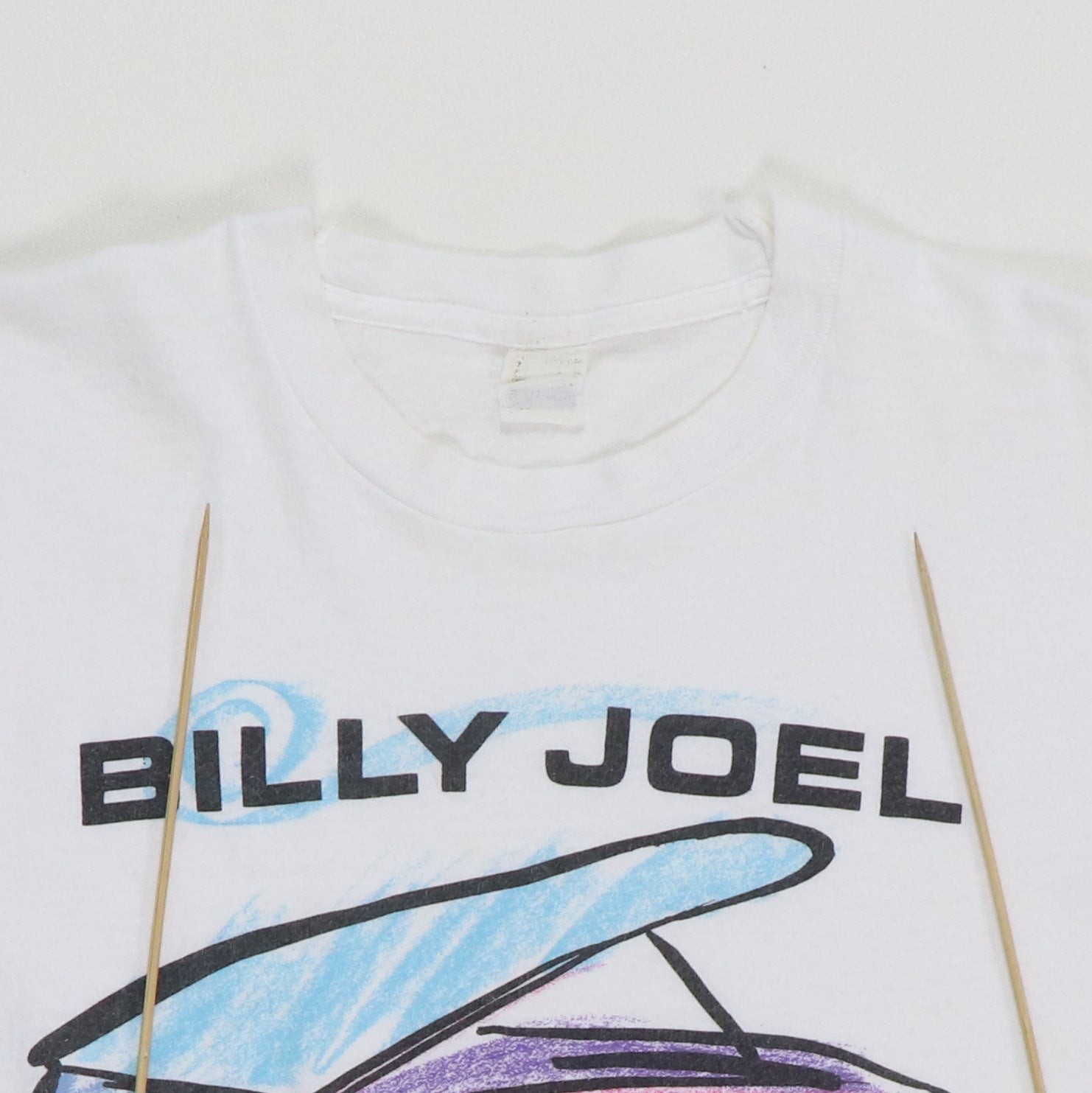 1986 Billy Joel The Bridge Tour Shirt | Authentic Vintage Tee