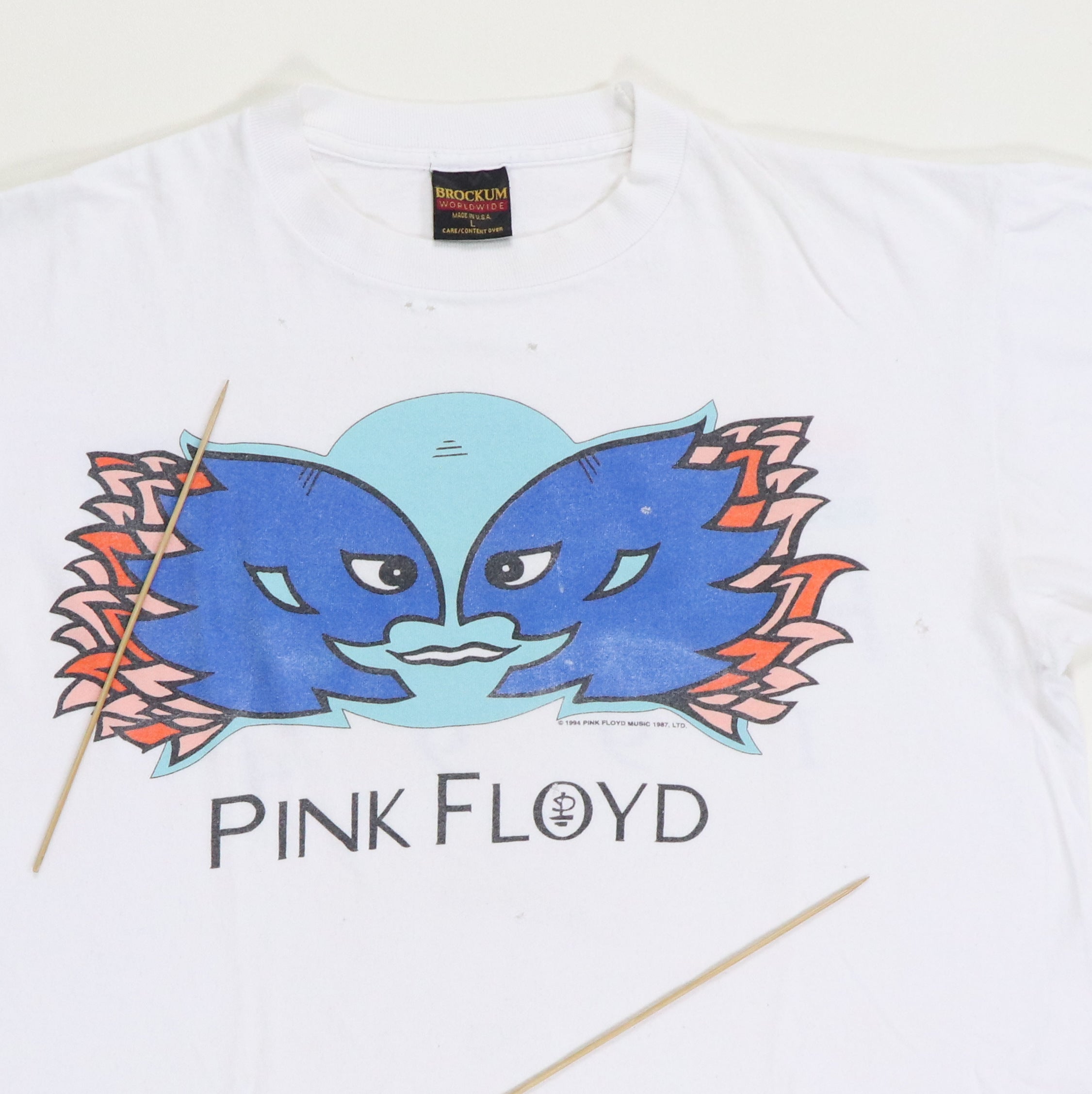 1994 Pink Floyd Division Bell Shirt | Authentic Vintage Tee – WyCo