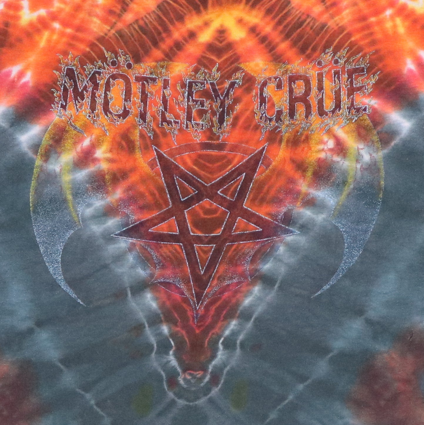 モトリークルー Symmetria タイダイT 1980s Motley Crue Symmetria Tie Dye Shirt | Authentic Vintage Tee