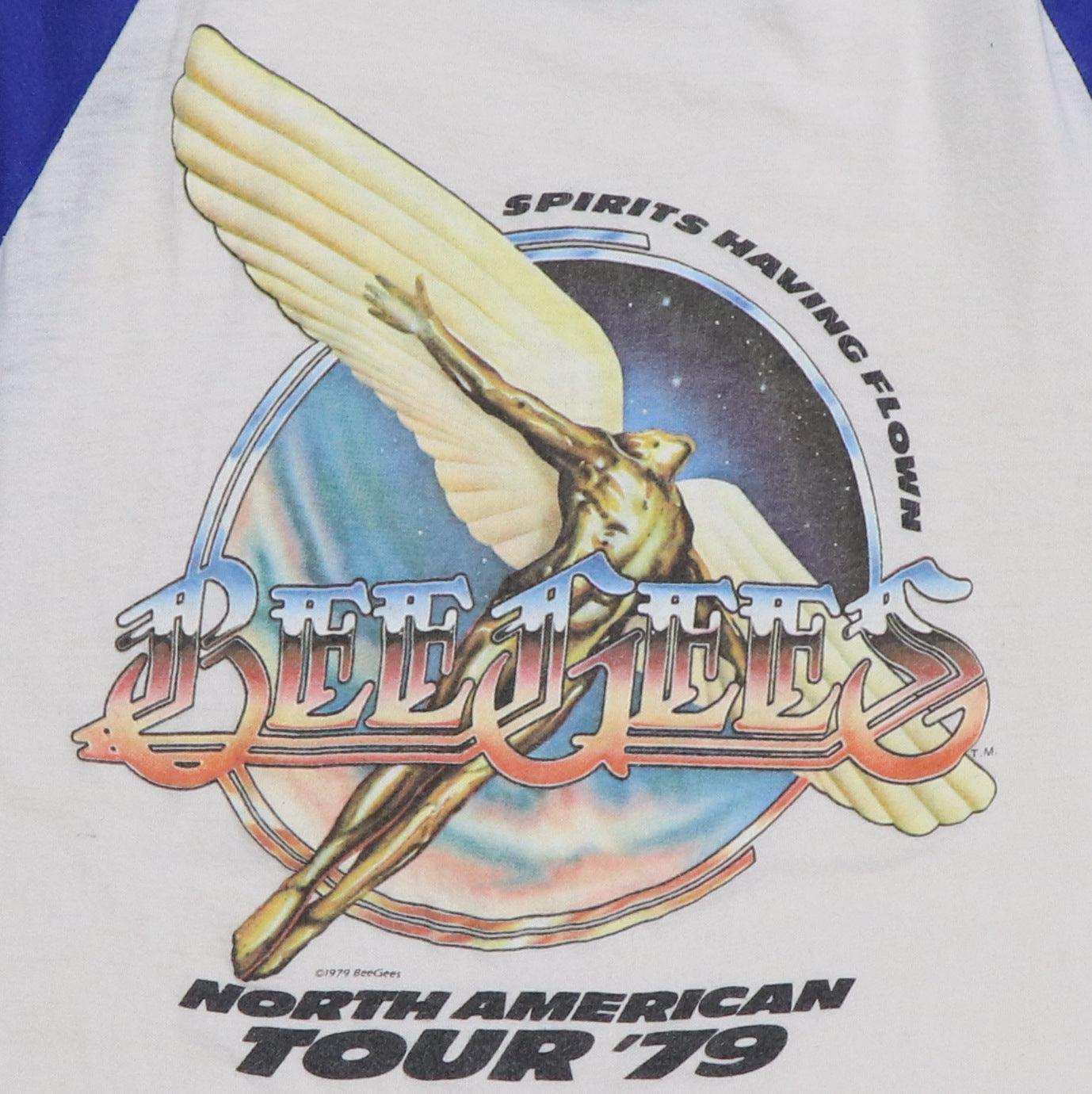 1979 Bee Gees North American Tour Jersey Shirt | Authentic Vintage