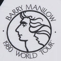 1980 Barry Manilow World Tour Jersey Shirt