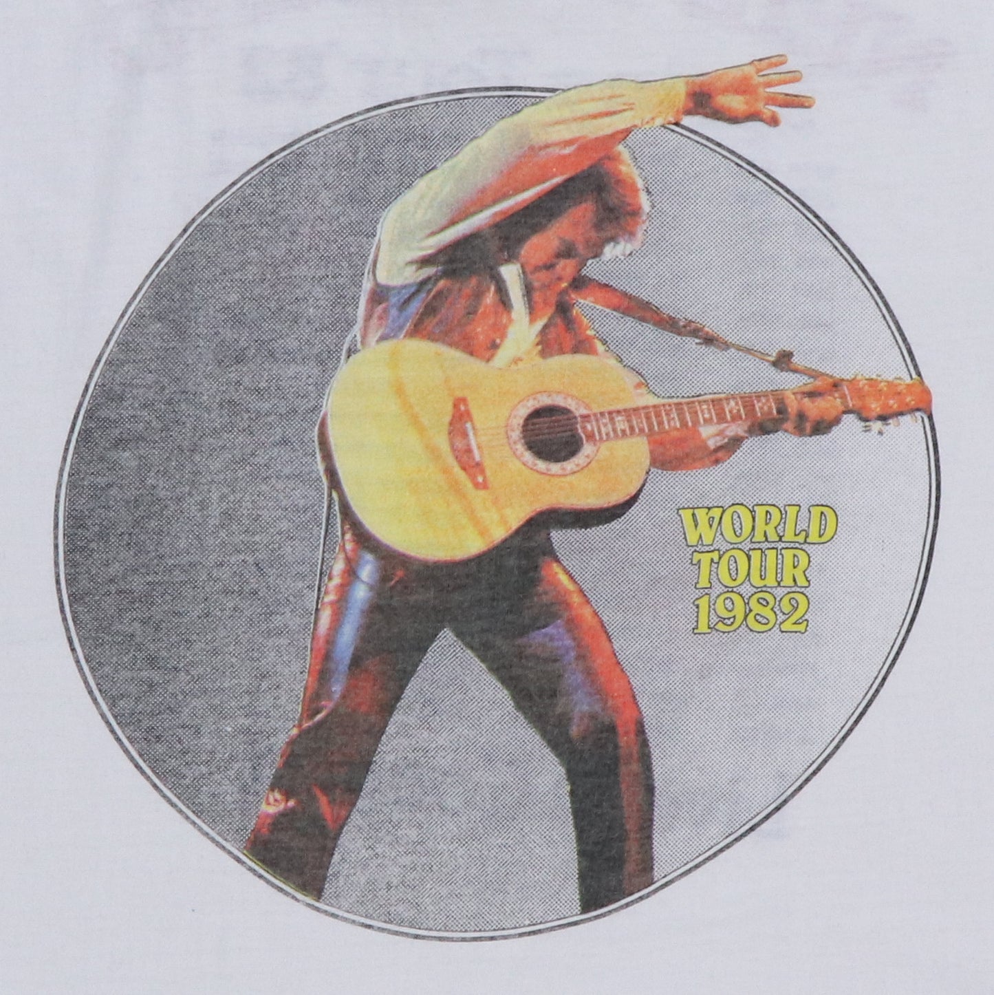 1982 Neil Diamond World Tour Shirt