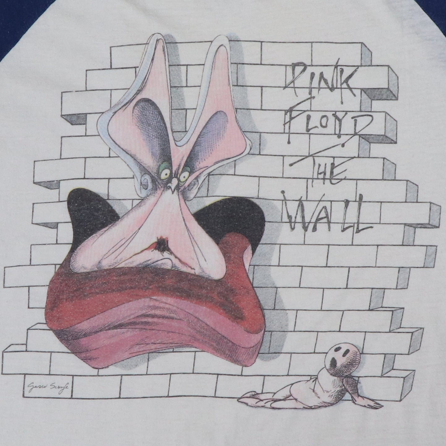 1980 Pink Floyd The Wall Jersey Shirt