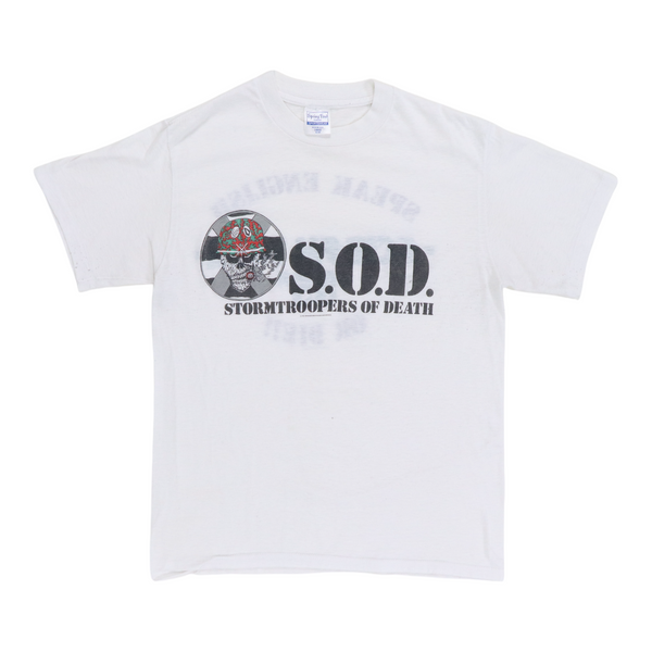 1987 Storm Troopers Of Death Schism Tour Shirt | Authentic Vintage