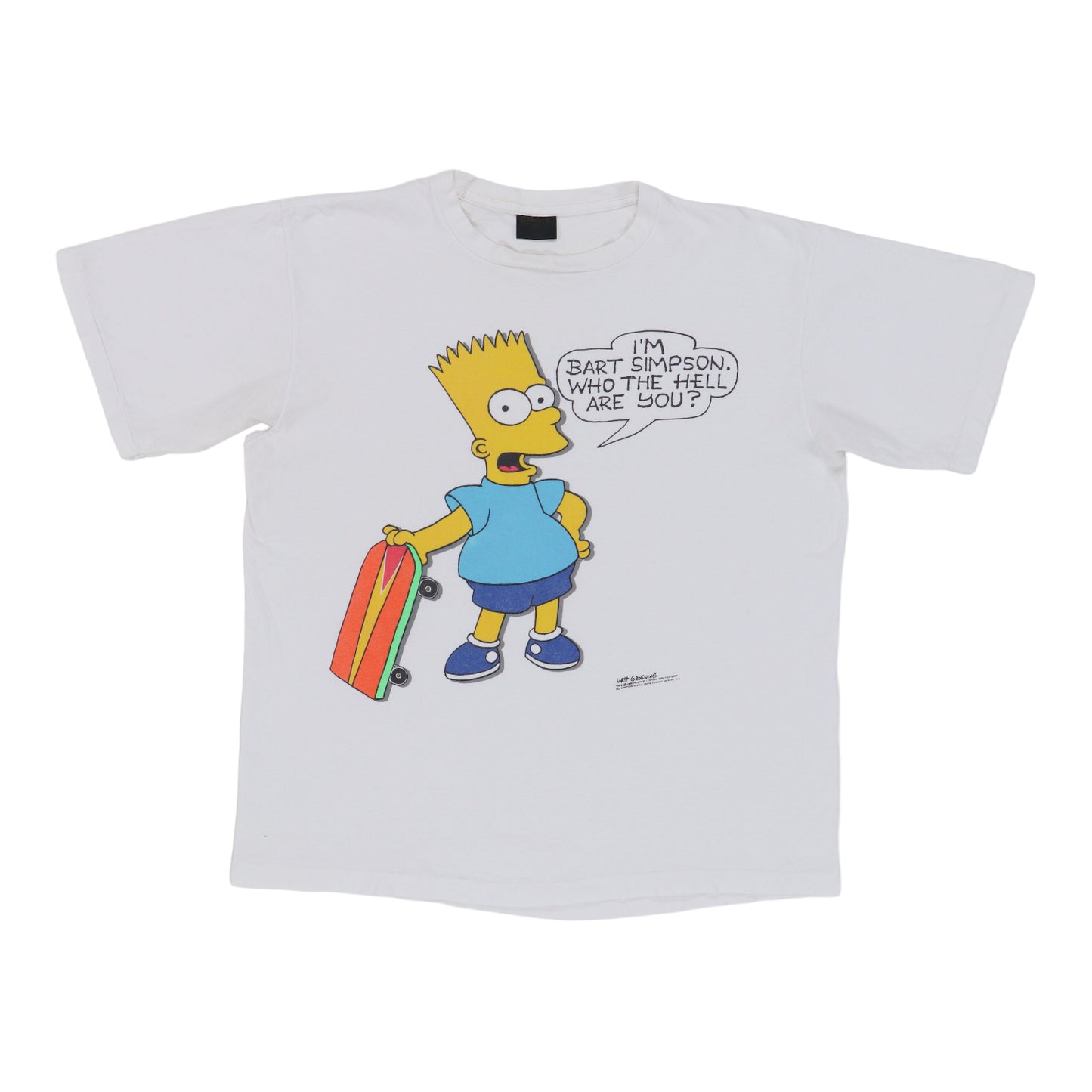 1989 The Simpsons Bart Simpson Shirt