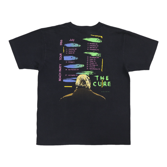 1986 The Cure Beach Party Tour Shirt | Authentic Vintage Tee