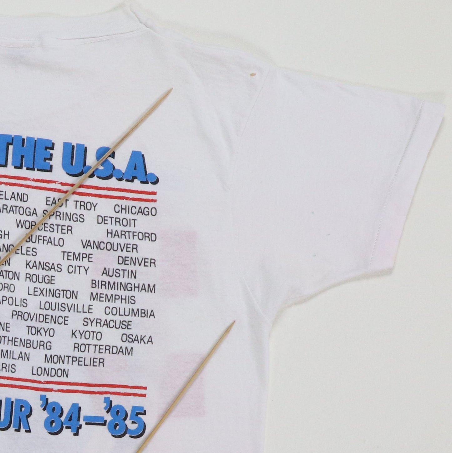 1984 Bruce Springsteen Born In The USA Tour Shirt