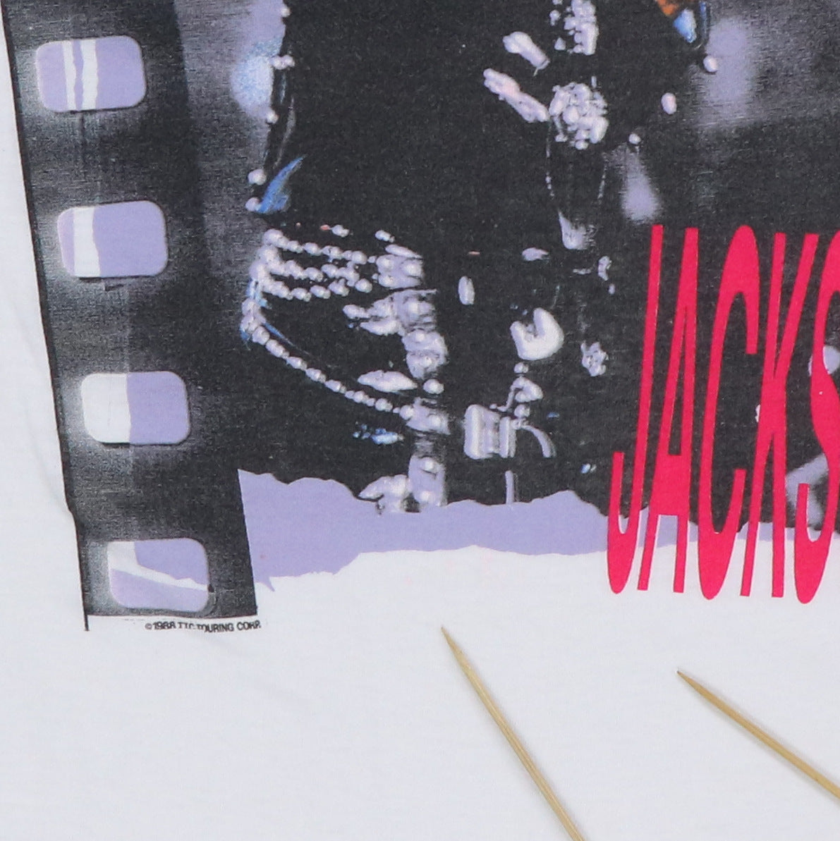 Original vintage 1988 Michael Jackson Bad Tour Shirt | WyCo