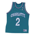 1990s Larry Johnson Charlotte Hornets NBA Basketball Jersey