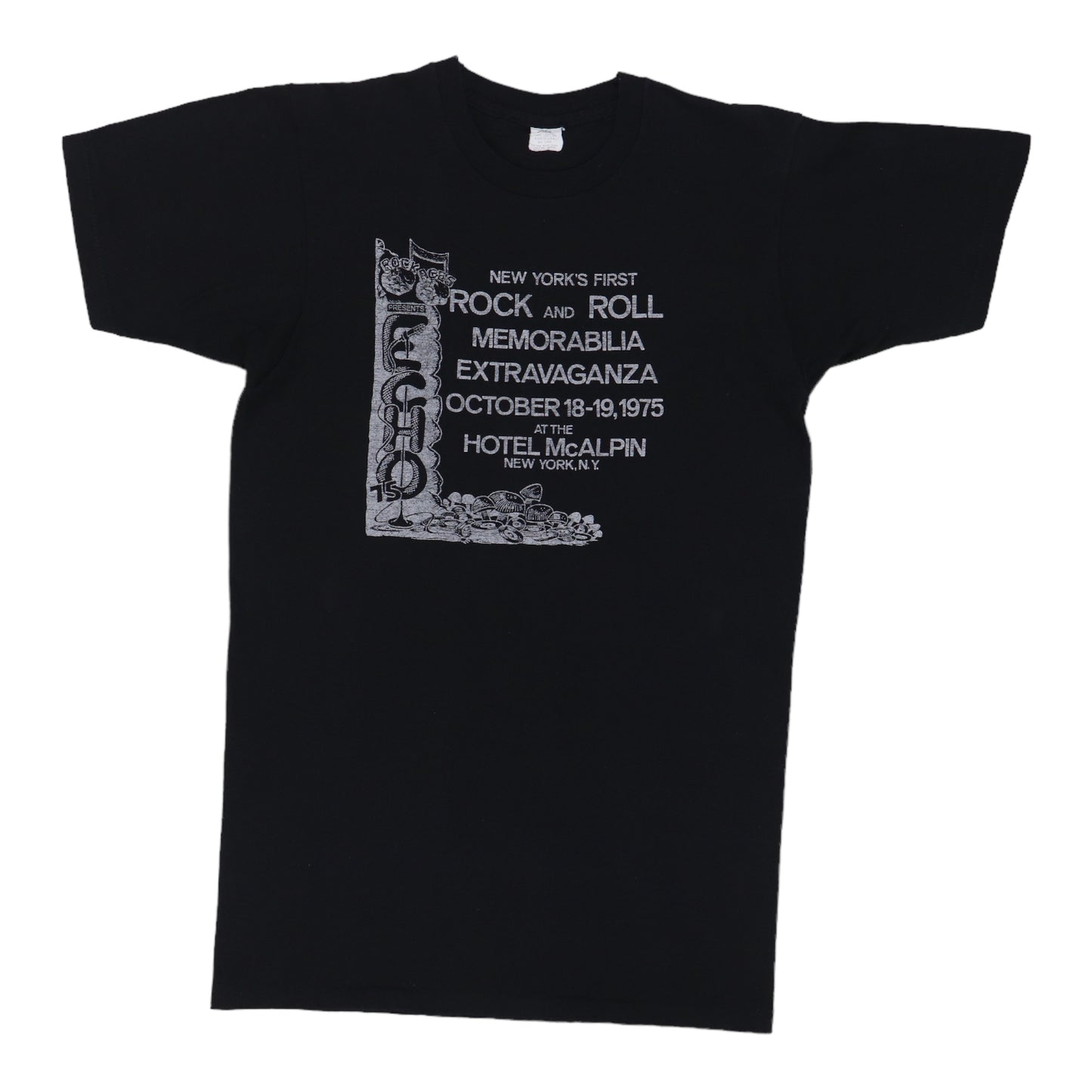 1975 New York's Rock N Roll Memorabilia Extravaganza Shirt