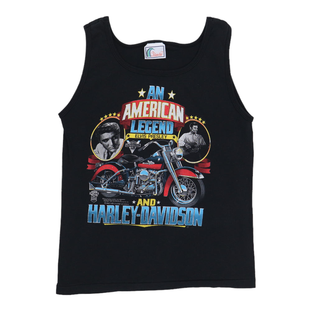 1987 Harley Davidson Elvis Presley Tank Top Shirt