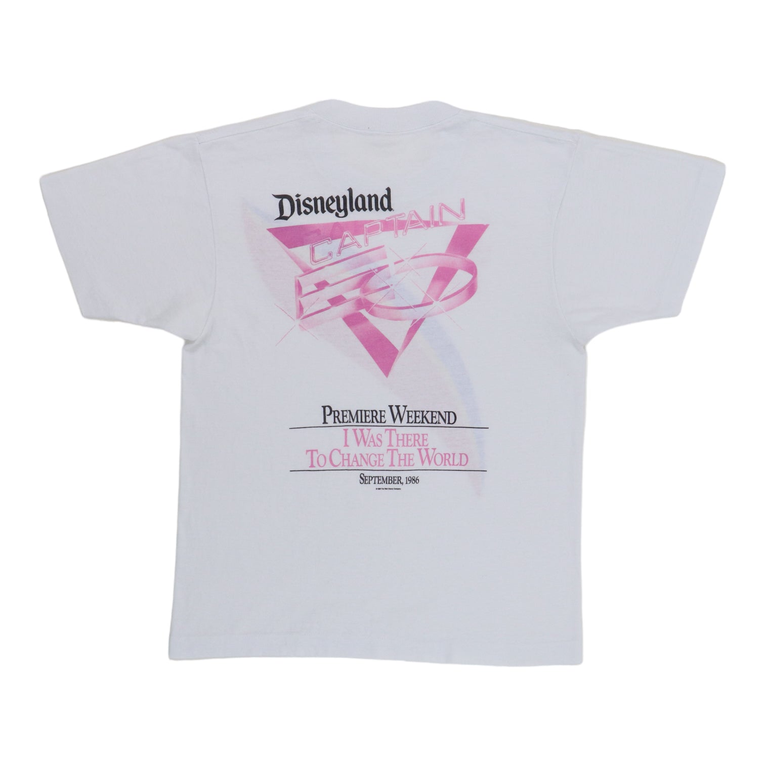 1986 Michael Jackson Captain EO Disneyland Shirt | Authentic