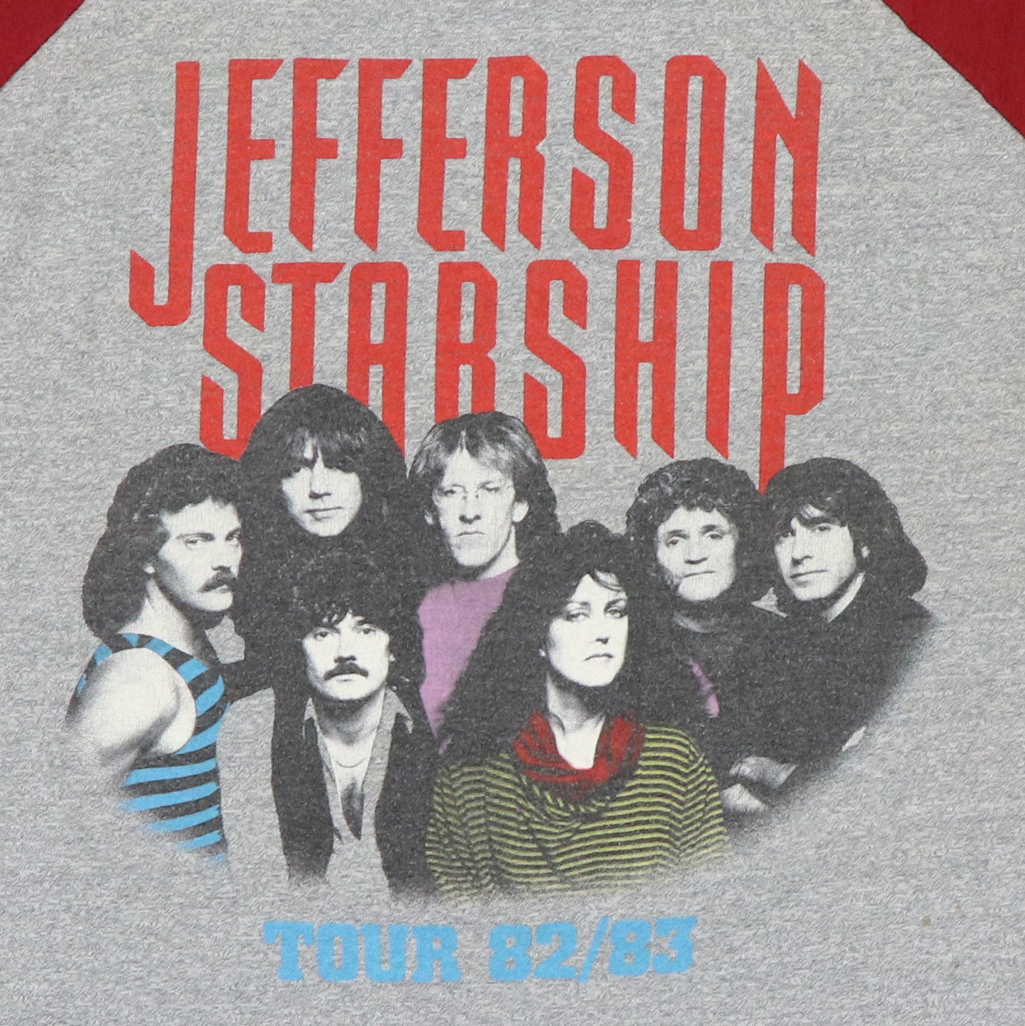 1982 Jefferson Starship Winds Of Change Tour Jersey Shirt