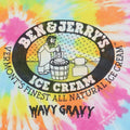 1990s Ben & Jerry's Wavy Gravy Tie Dye Shirt