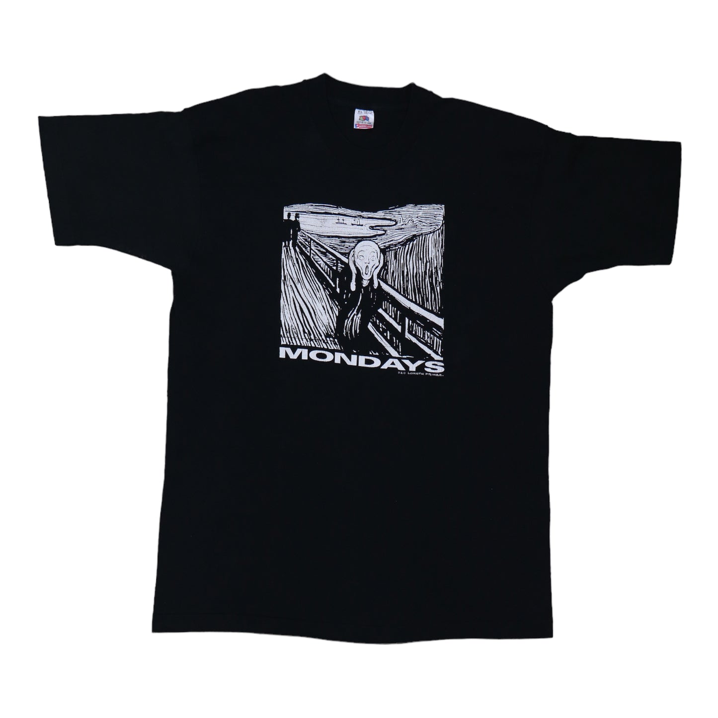1990s The Scream Edvard Munch Mondays Shirt