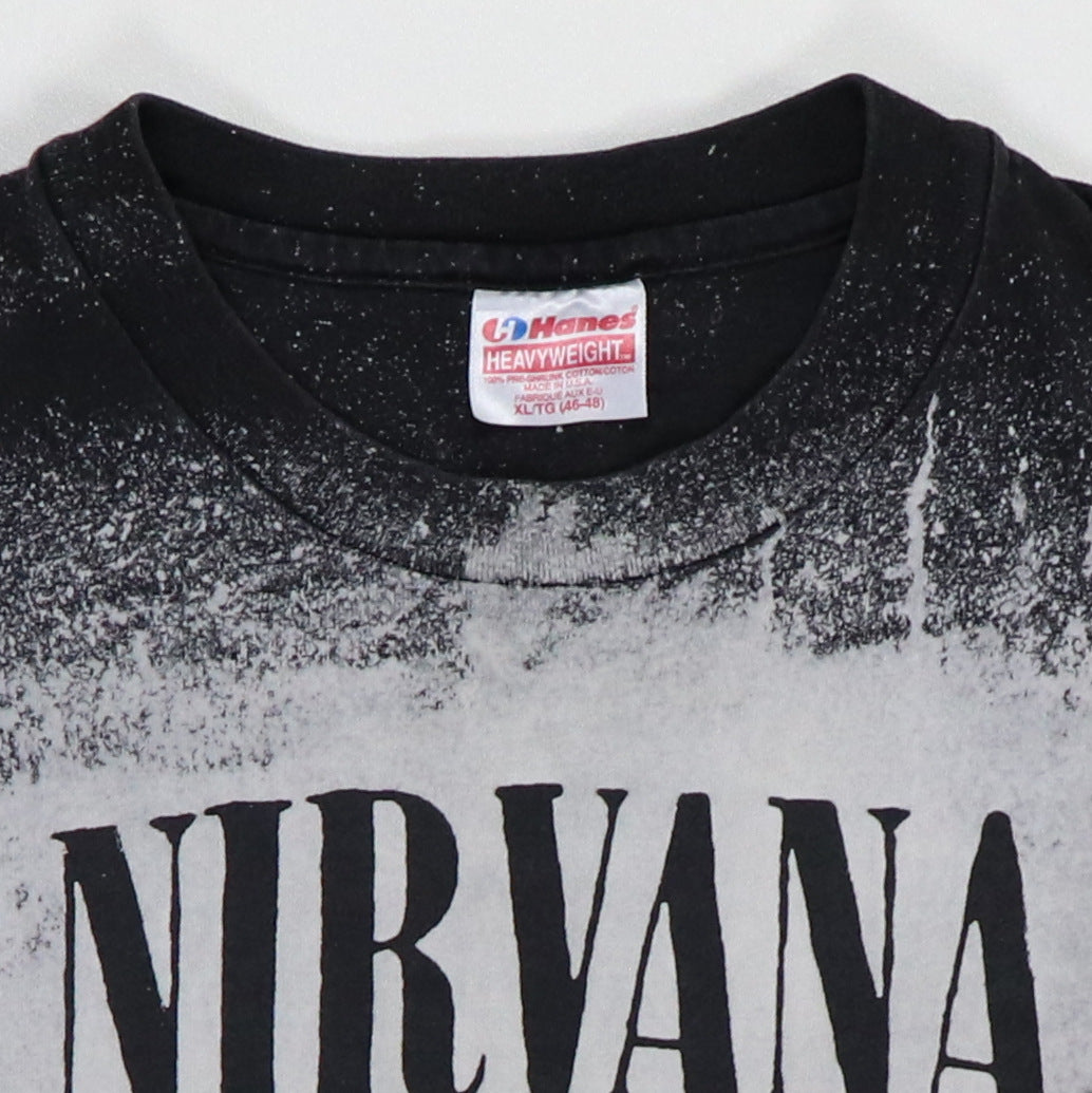 1990s Nirvana Bleach Print Shirt