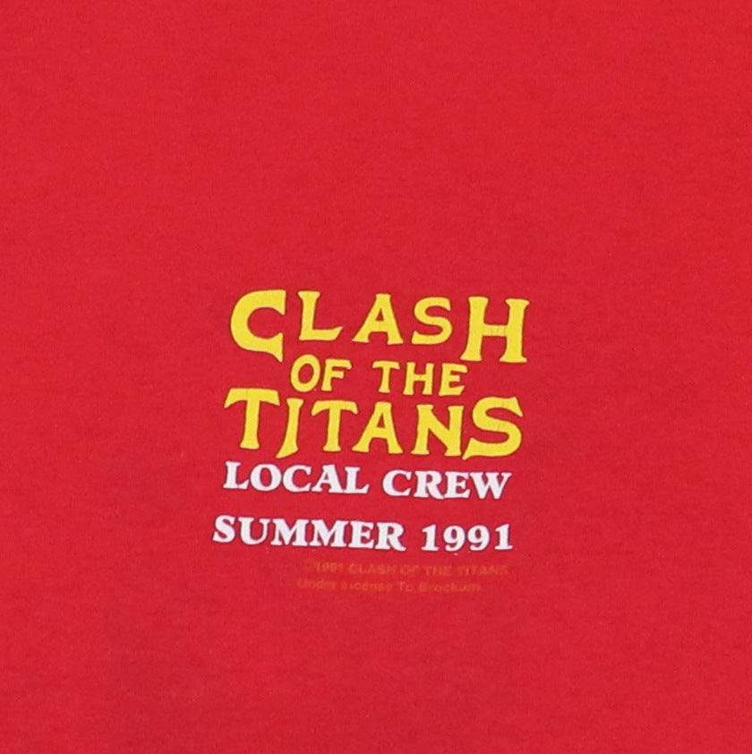 1991 Clash Of The Titans Tour Tank Top Shirt