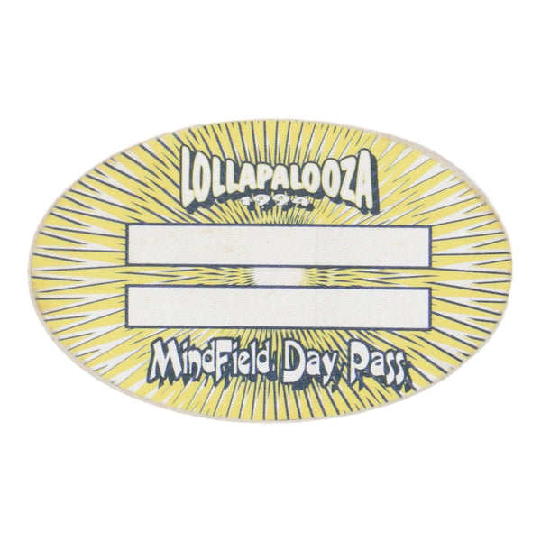 1994 Lollapalooza Backstage Pass