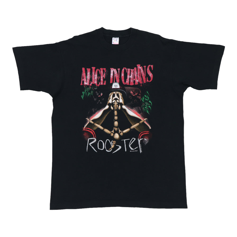 1993 Alice In Chains Rooster Shirt