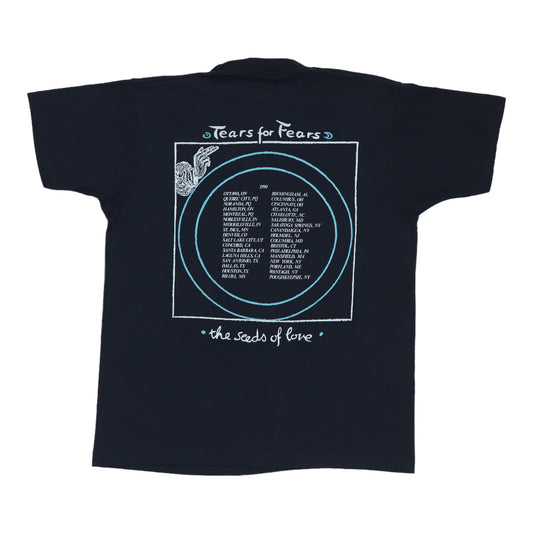 1990 Tears For Fears Seeds Of Love Tour Shirt