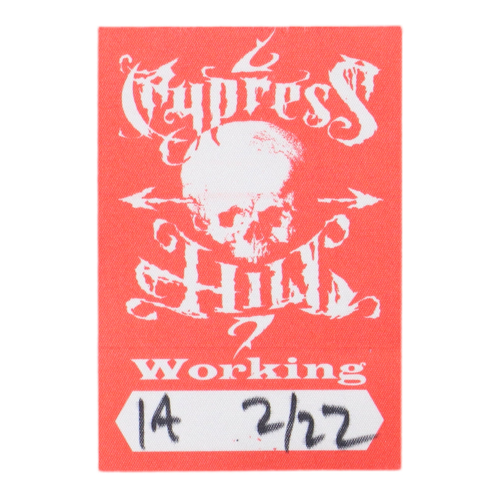 1995 Cypress Hill Backstage Pass