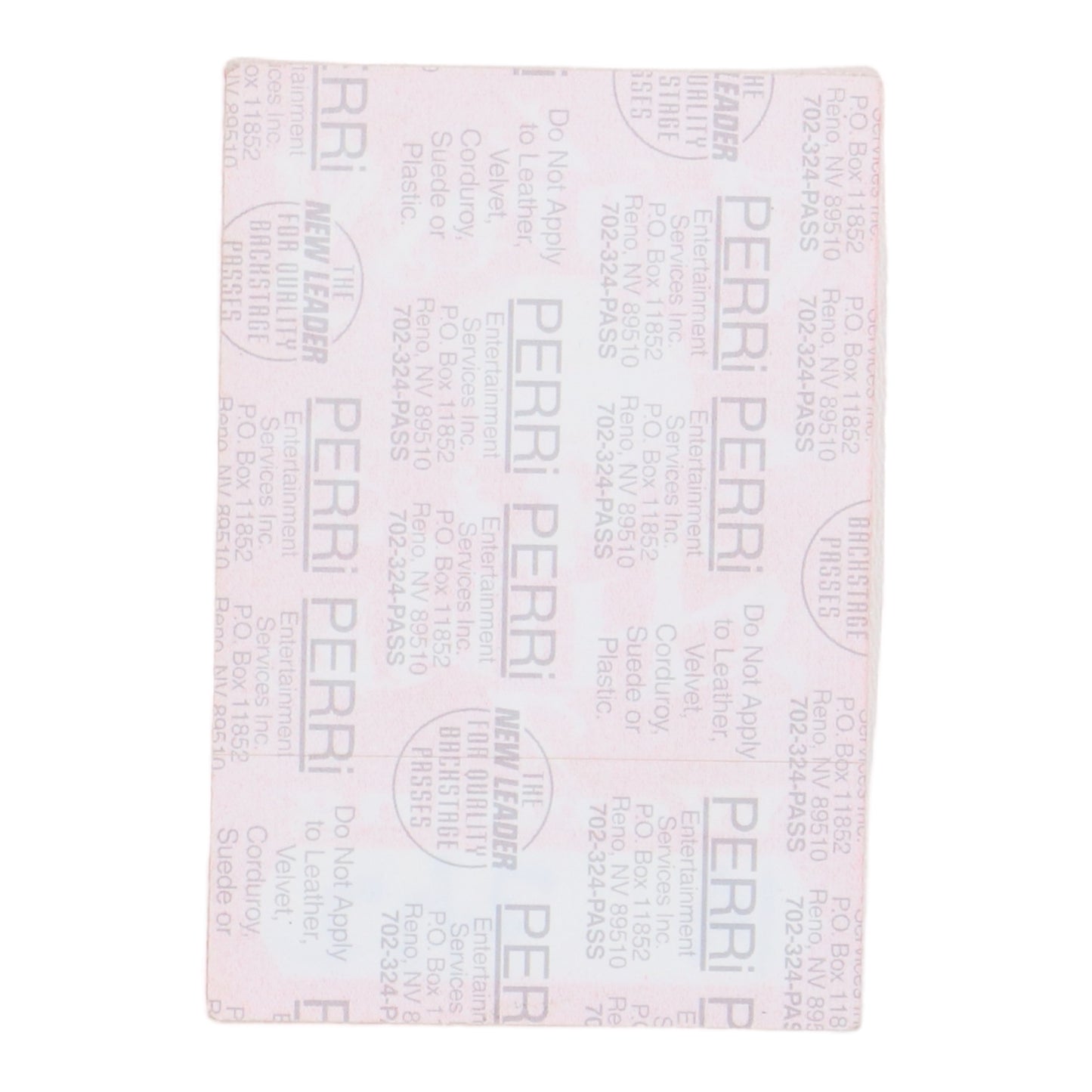 1995 Cypress Hill Backstage Pass