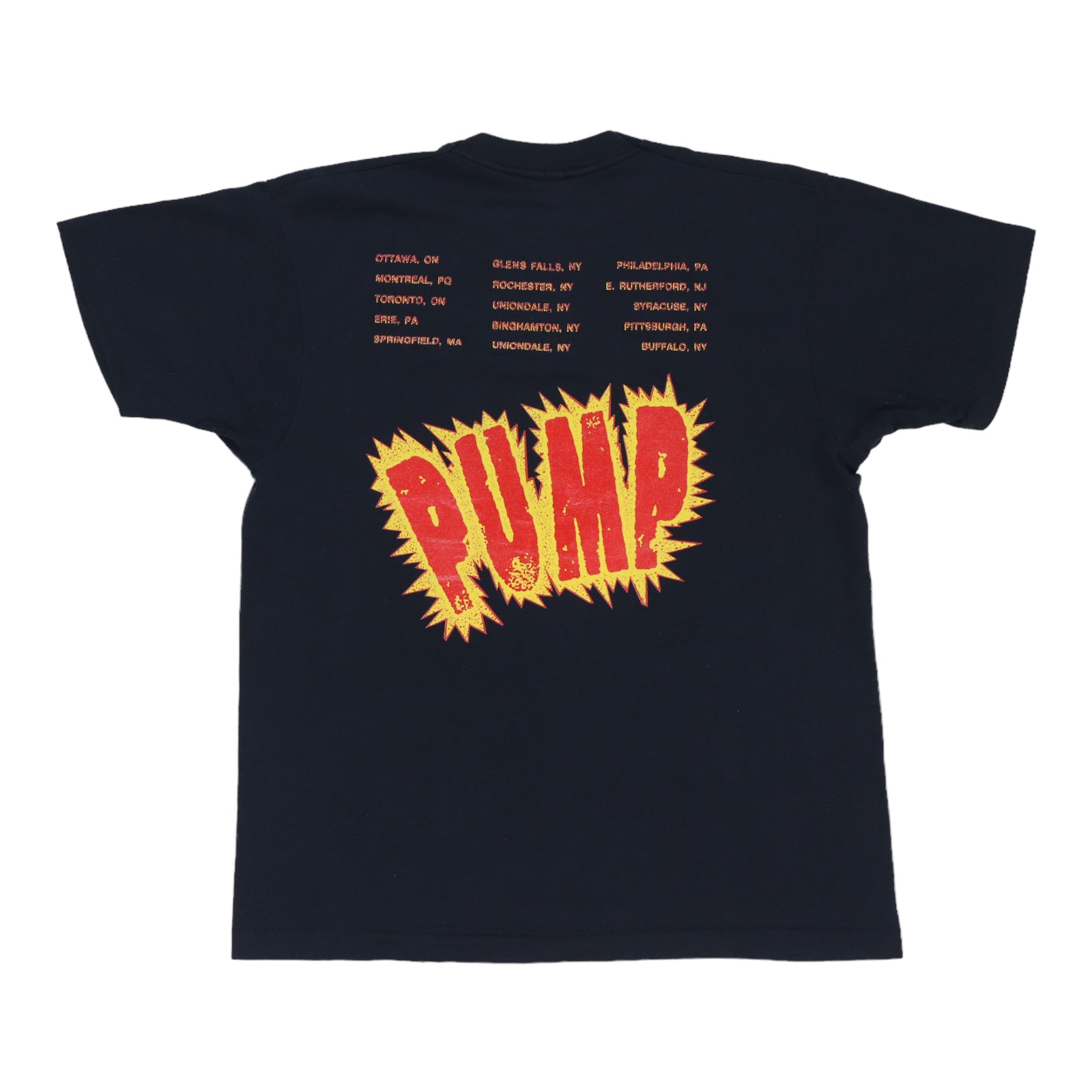 1989年 Aerosmith 『PUMP』 ツアー Tシャツ 1989 Aerosmith Pump Tour Shirt | Authentic Vintage Tee – WyCo Vintage