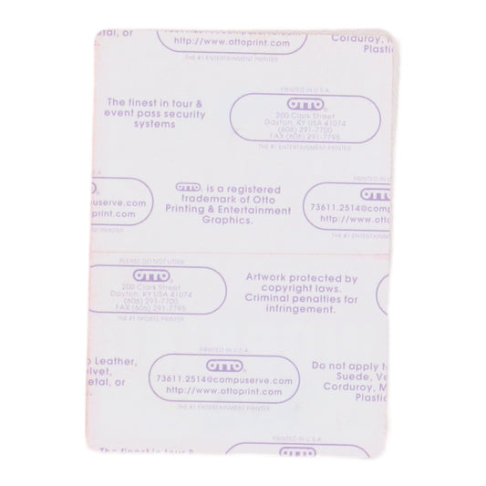 2000 Pantera Reinventing The Steel Backstage Pass