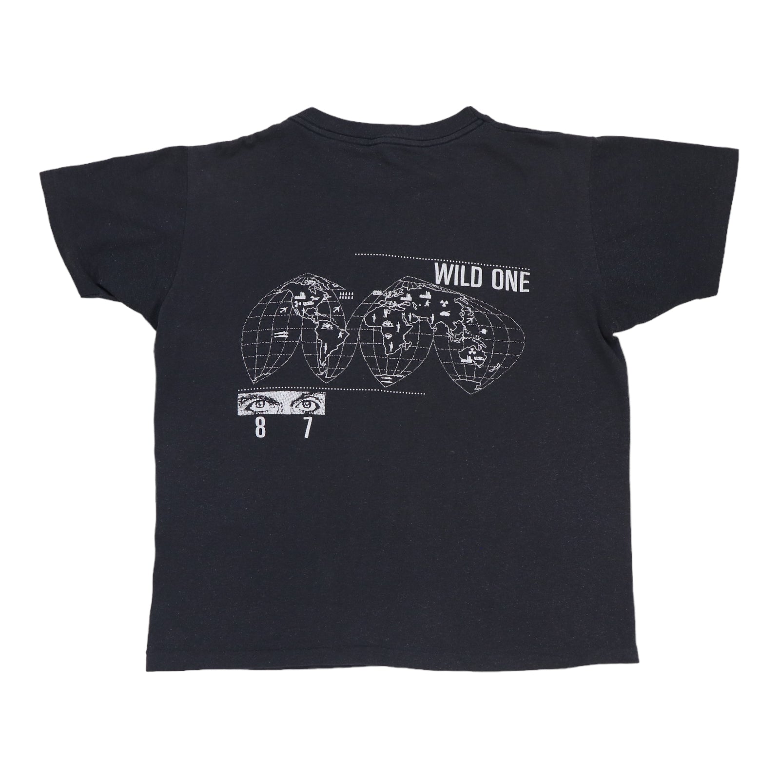 1987 Iggy Pop Wild One Tour Shirt | Authentic Vintage Tee – WyCo