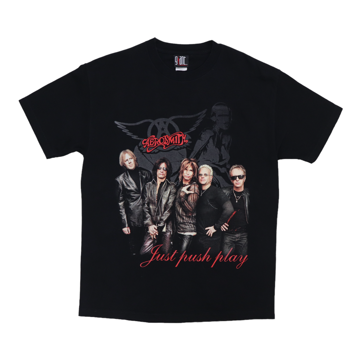 2001 Aerosmith Just Push Play Tour Shirt | Authentic Vintage Tee