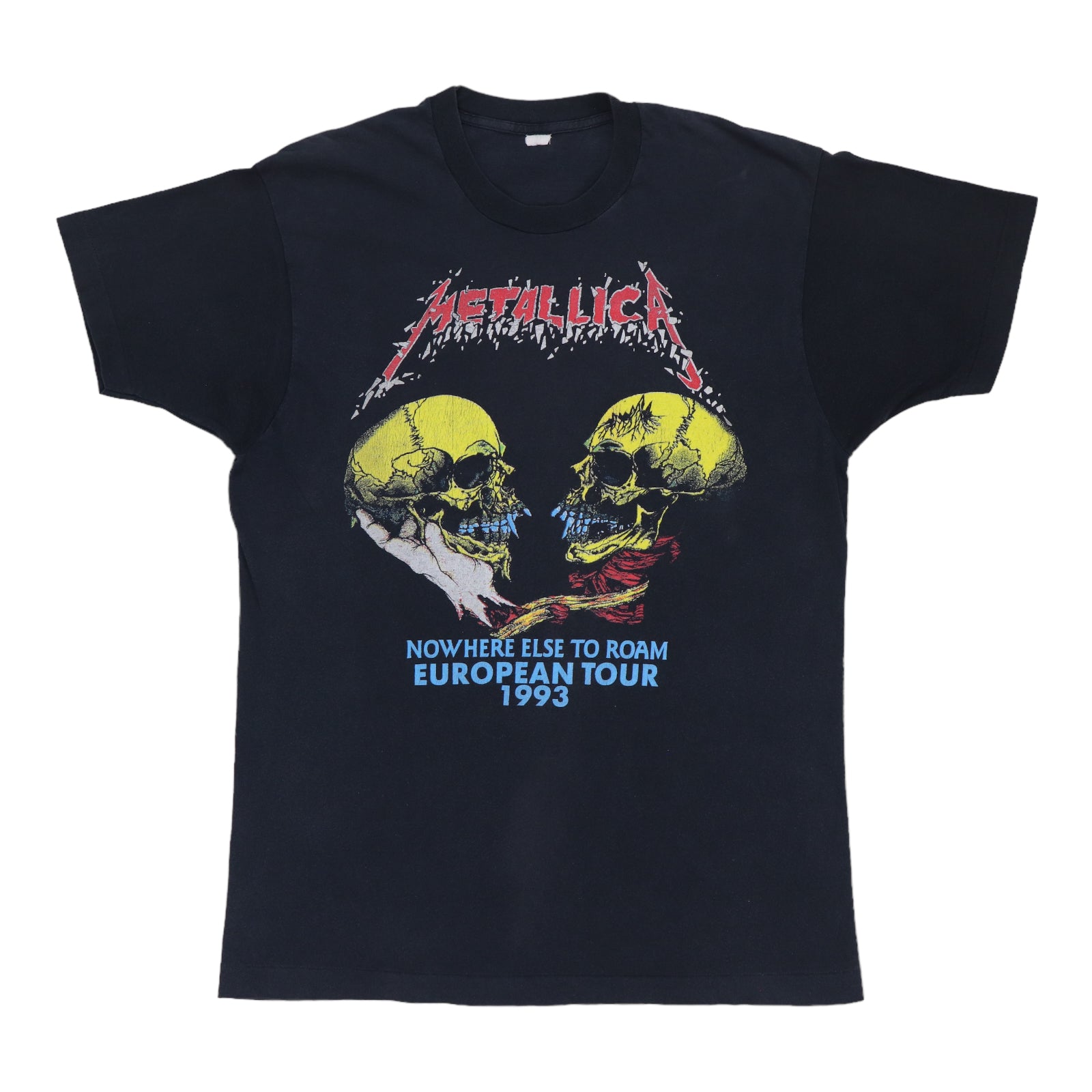 1993 Metallica Nowhere Else To Roam Tour shirt WyCo Vintage