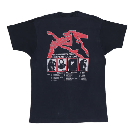 1993 Metallica Nowhere Else To Roam Tour shirt