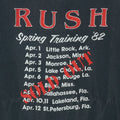 1982 Rush Exit Stage Left Tour Shirt Front Detail 2