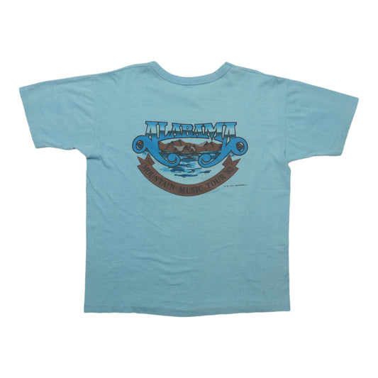 1982 Alabama Mountain Music Tour Shirt Back