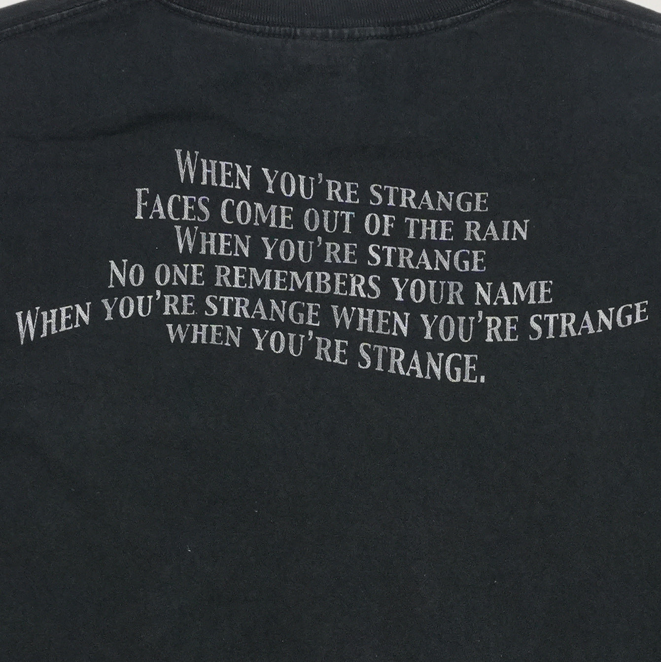2006 The Doors People Are Strange Shirt Back Detail 2