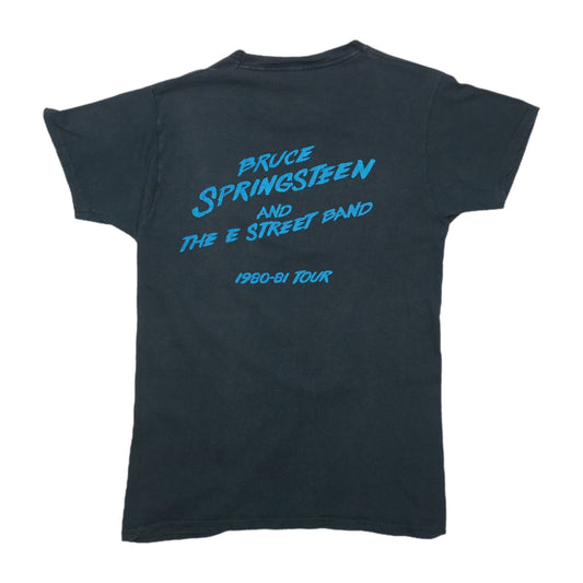 1980 Bruce Springsteen E Street Band The River Tour Shirt Back