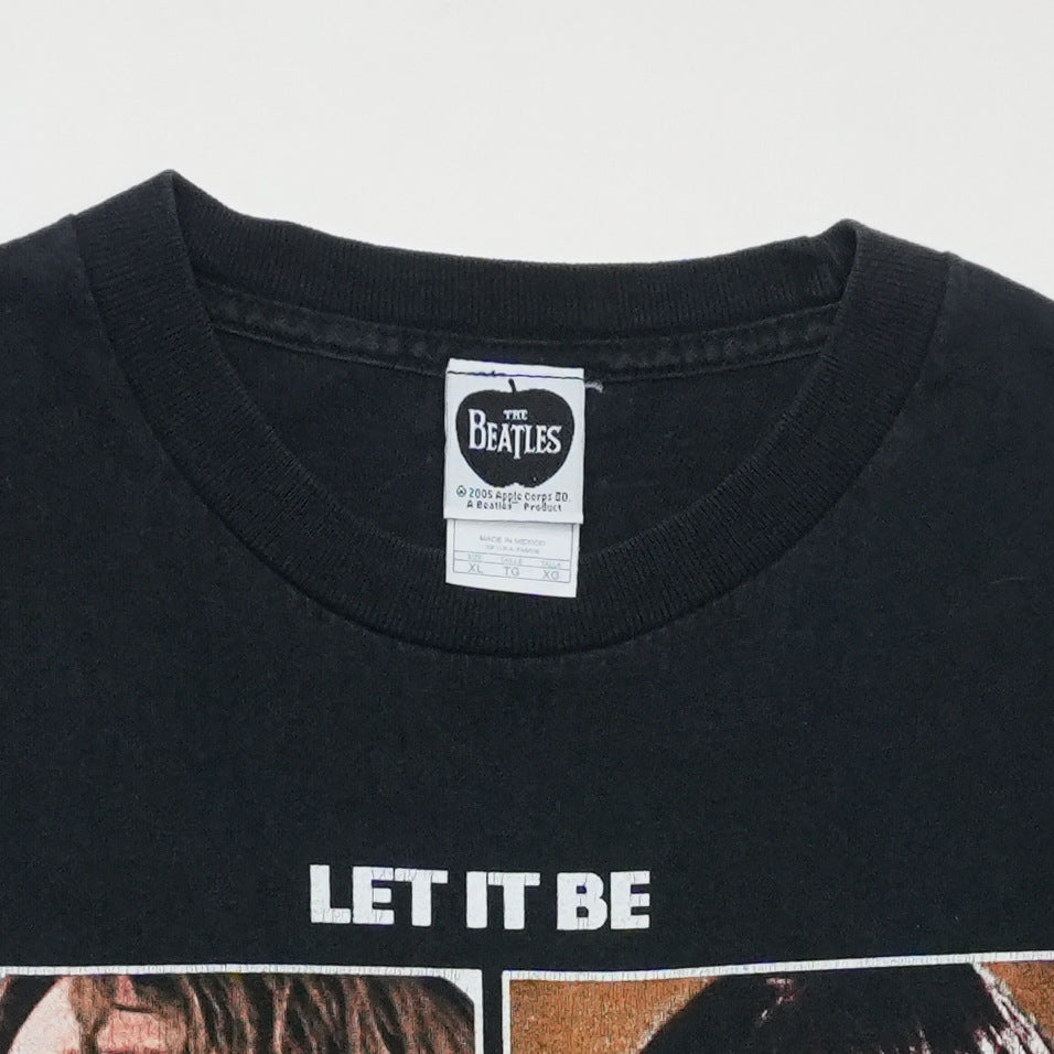 2004 The Beatles Let It Be Shirt Tag