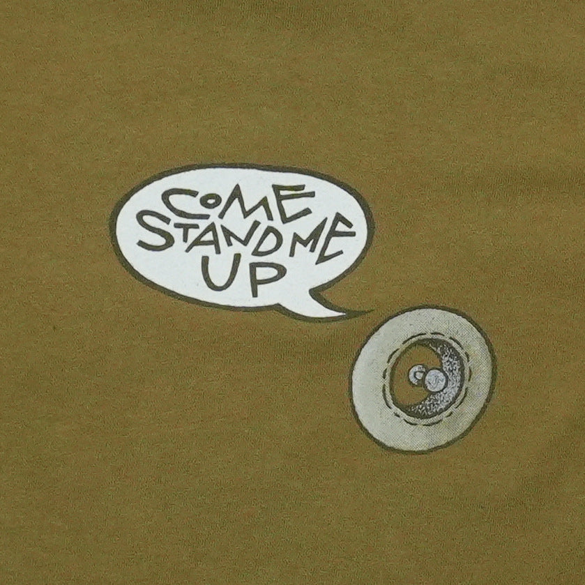 1990s Soundgarden Bicycle Come Stand Me Up Shirt Detail