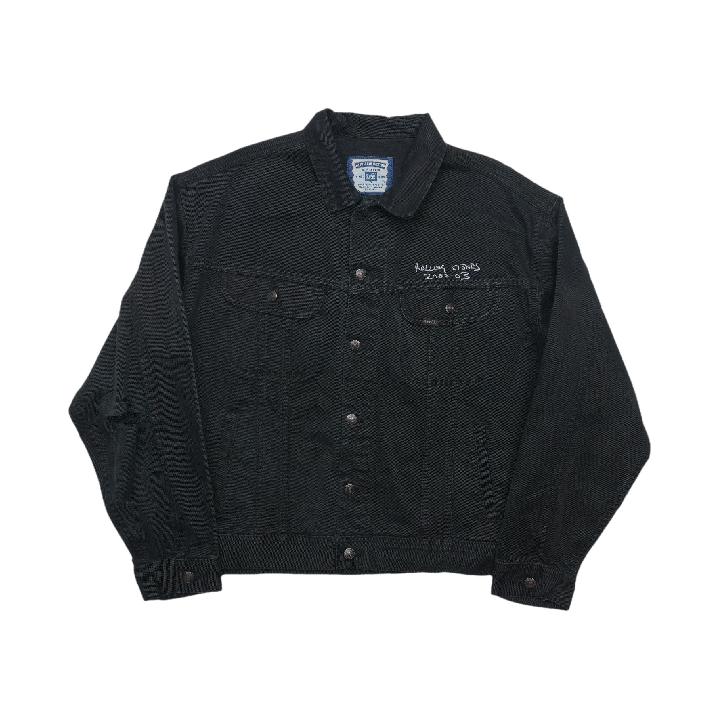 2002 Rolling Stones World Tour Lee Denim Jacket | WyCo Vintage