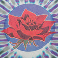1990s Grateful Dead Skull and Roses Tie Dye Shirt Detail