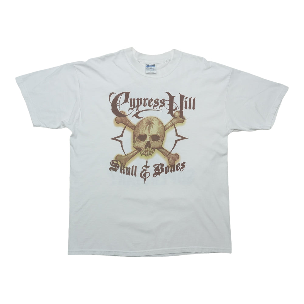 2000 Cypress Hill Skull And Bones Rap Superstar Shirt Front