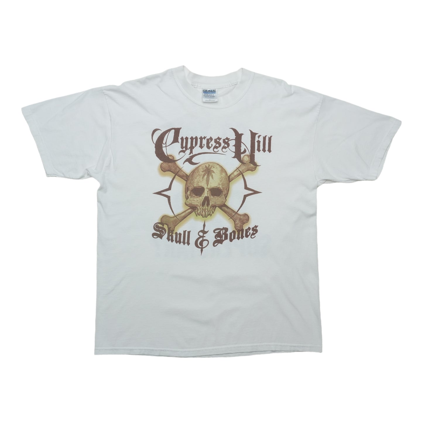 2000 Cypress Hill Skull And Bones Rap Superstar Shirt Front